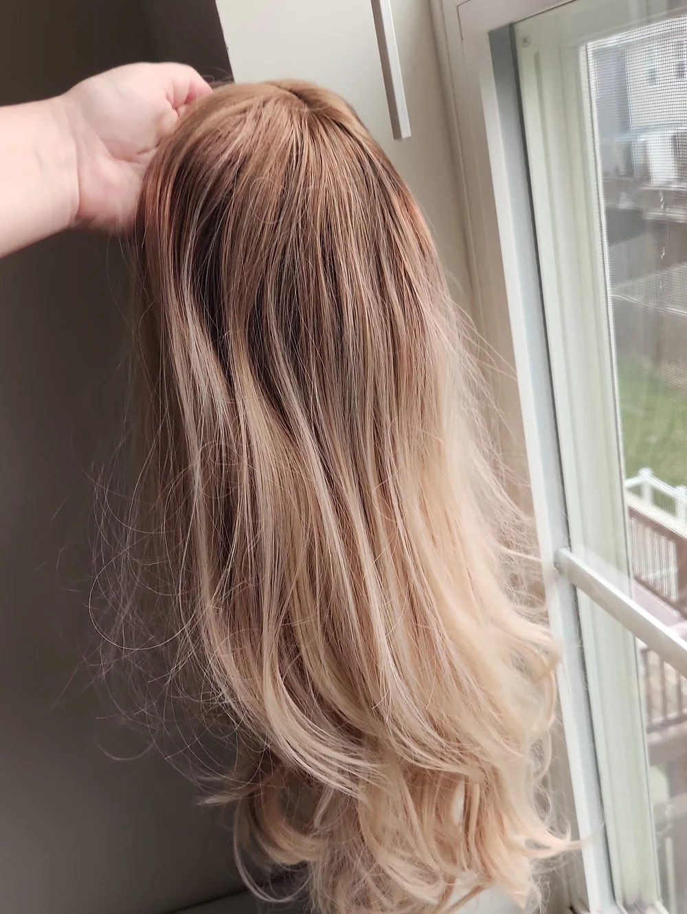 Warm Blonde Ombre Wig